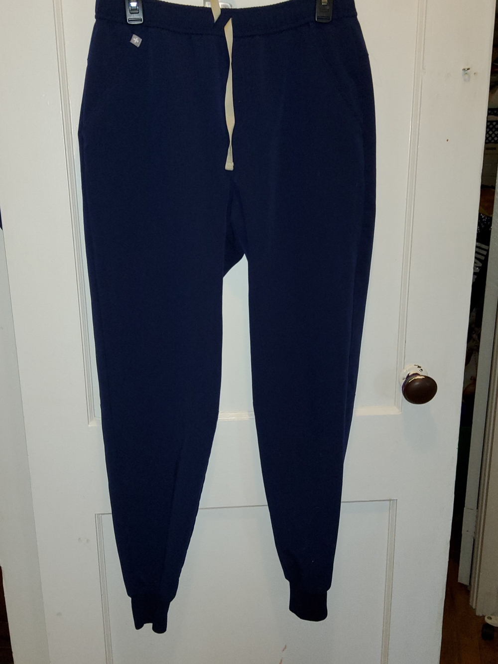 Figs Men's Navy Drawstring Joggers